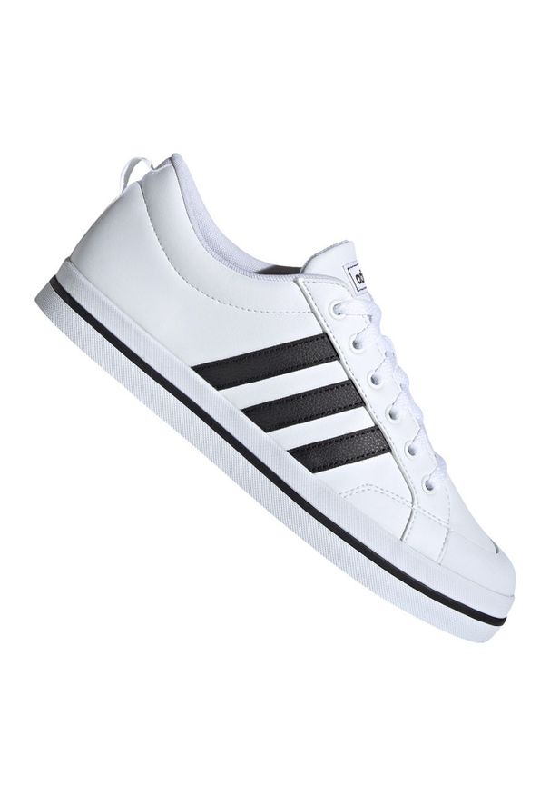 Adidas - Buty adidas Bravada M FW2887 białe. Okazja: na co dzień. Kolor: biały. Materiał: syntetyk, guma, skóra. Szerokość cholewki: normalna. Sezon: jesień. Model: Adidas Cloudfoam. Sport: skateboard