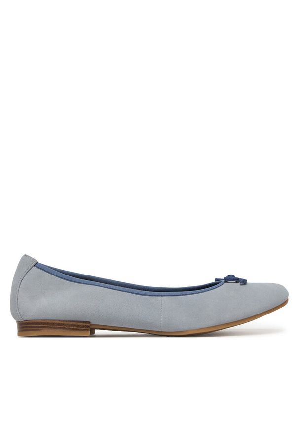 Baleriny Tamaris. Kolor: niebieski