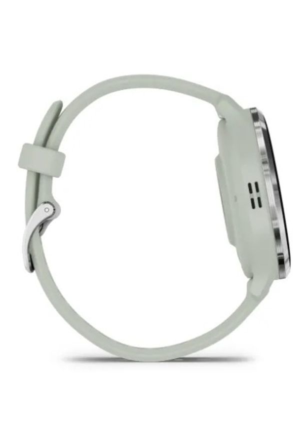GARMIN - Garmin Venu 3s miętowo-srebrny. Kolor: miętowy, srebrny, wielokolorowy