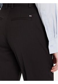 TOMMY HILFIGER - Tommy Hilfiger Chinosy WW0WW48353 Czarny Slim Fit. Kolor: czarny. Materiał: syntetyk #4