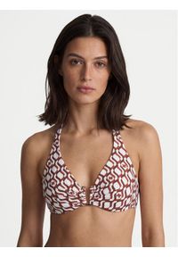 Max Mara Beachwear Góra od bikini Avena 2616821289 Brązowy. Kolor: brązowy. Materiał: syntetyk #1