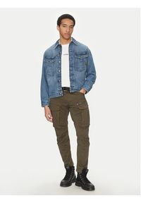 G-Star RAW - G-Star Raw Kurtka jeansowa Dakota D23593-D536 H152 Niebieski Regular Fit. Kolor: niebieski. Materiał: bawełna #5