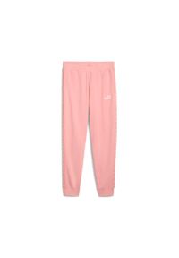 Puma Spodnie Ess Tape Tr Cl 68501318. Kolor: różowy