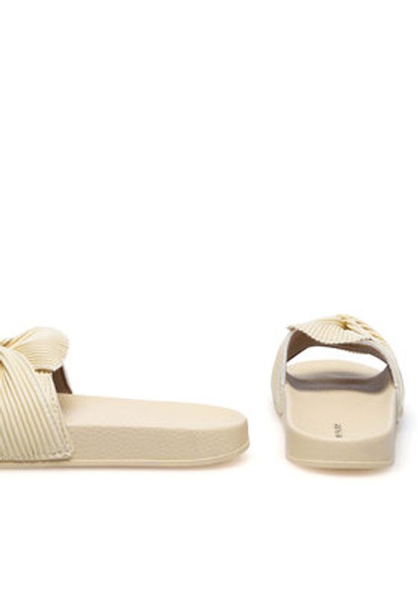 Jenny Fairy Klapki WFA2746-1 Żółty. Kolor: żółty. Materiał: materiał