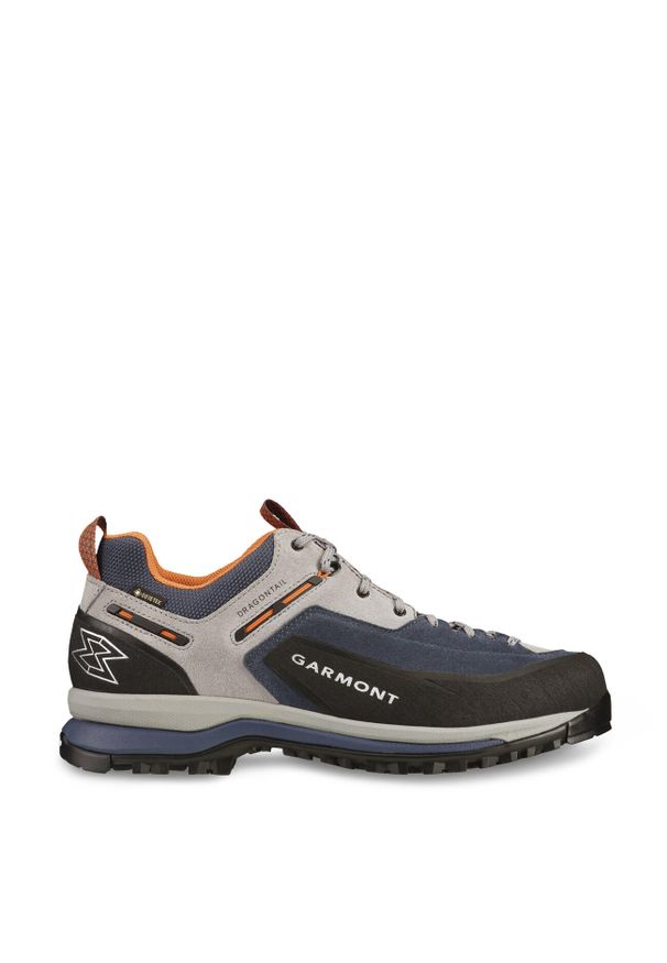 Buty trekkingowe męskie Garmont Dragontail Tech Gtx. Kolor: niebieski. Materiał: zamsz. Szerokość cholewki: normalna