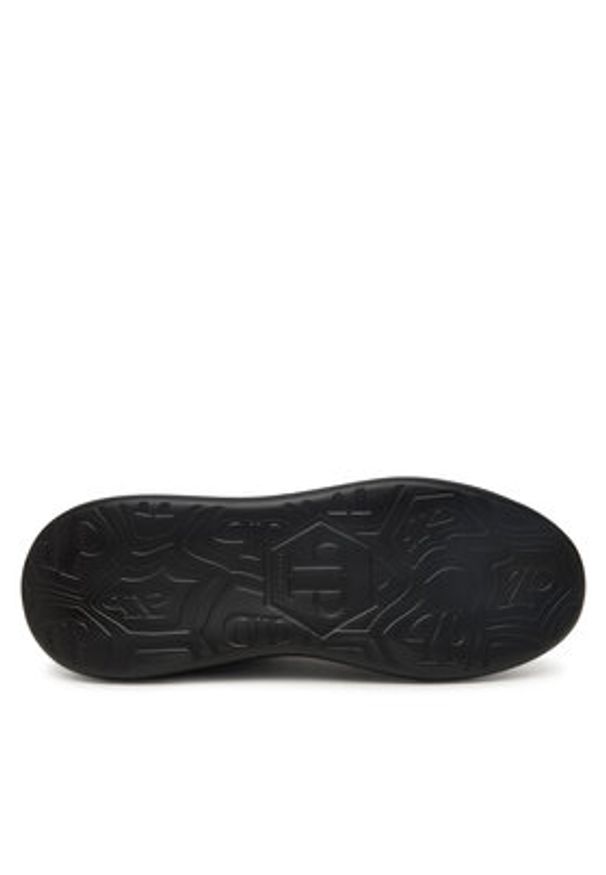 Philipp Plein - PHILIPP PLEIN Sneakersy FAES USC0804 PLE075N Czarny. Kolor: czarny. Materiał: skóra