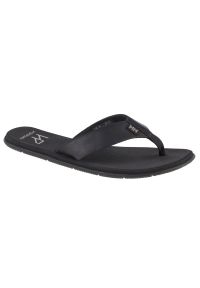 Buty Helly Hansen Seasand Leather Sandals M 11495-990 czarne. Kolor: czarny. Materiał: skóra, guma