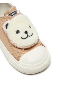 Converse Trampki Chuck Taylor All Star One Strap Ox A10040C Beżowy. Kolor: beżowy. Materiał: materiał