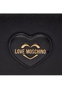 Love Moschino - LOVE MOSCHINO Torebka JC4268PP0IKL0000 Czarny. Kolor: czarny. Materiał: skórzane #5