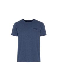 Ochnik - T-shirt męski. Kolor: niebieski. Materiał: bawełna #4