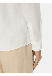 BOSS Koszula H-Roan-Bd-E-C1 50520283 Biały Slim Fit. Kolor: biały. Materiał: len #6