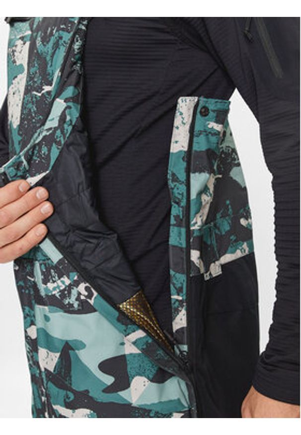 columbia - Columbia Spodnie outdoor Highland Summit™ Bib Zielony Regular Fit. Kolor: zielony. Materiał: syntetyk. Sport: outdoor