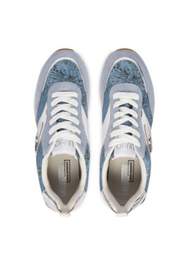 Liu Jo Sneakersy Maxi Wonder 97 BA6007 PX878 Niebieski. Kolor: niebieski. Materiał: skóra, zamsz