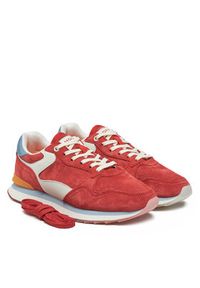 HOFF Sneakersy Rubeus 22402021 Czerwony. Kolor: czerwony. Materiał: skóra