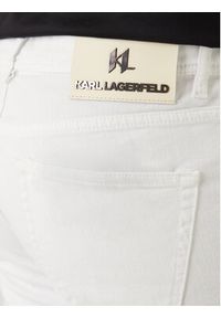 Karl Lagerfeld - KARL LAGERFELD Jeansy 265501 562820 Biały Slim Fit. Kolor: biały #4