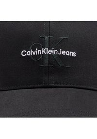 Calvin Klein Czapka z daszkiem Mono Logo Embro K60K612317 Czarny. Kolor: czarny. Materiał: bawełna #3