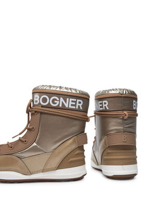 Bogner Śniegowce La Plagne 14 32447034 Beżowy. Kolor: beżowy. Materiał: materiał