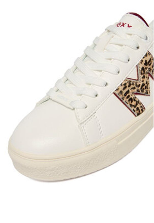 MEXX Sneakersy EO-MI001010861W Biały. Kolor: biały. Materiał: materiał