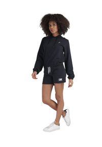 LEONE 1947 APPAREL - Krótka bluza z kapturem Chic Boxing. Typ kołnierza: kaptur. Kolor: czarny. Materiał: tkanina. Długość: krótkie. Sport: fitness