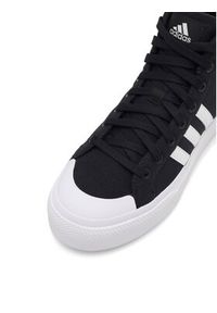 Adidas - adidas Sneakersy BRAVADA 2.0 MID PLATFORM IE2317 Czarny. Kolor: czarny. Materiał: materiał. Obcas: na platformie #4