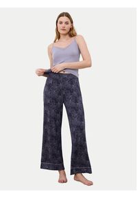 Triumph Spodnie piżamowe Aura Spotlight 10222614 Szary Relaxed Fit. Kolor: szary