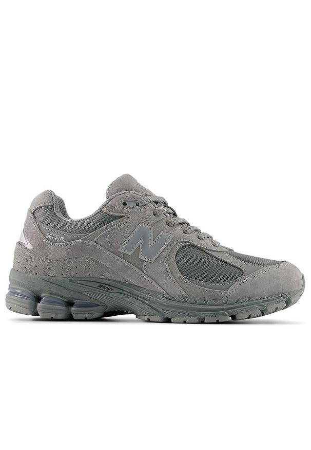 Buty unisex New Balance U20021O2 - szare. Kolor: szary. Materiał: guma, skóra. Szerokość cholewki: normalna