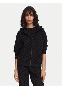 Hugo - HUGO Bluza Flokky 50566669 Czarny Relaxed Fit. Kolor: czarny. Materiał: bawełna #1