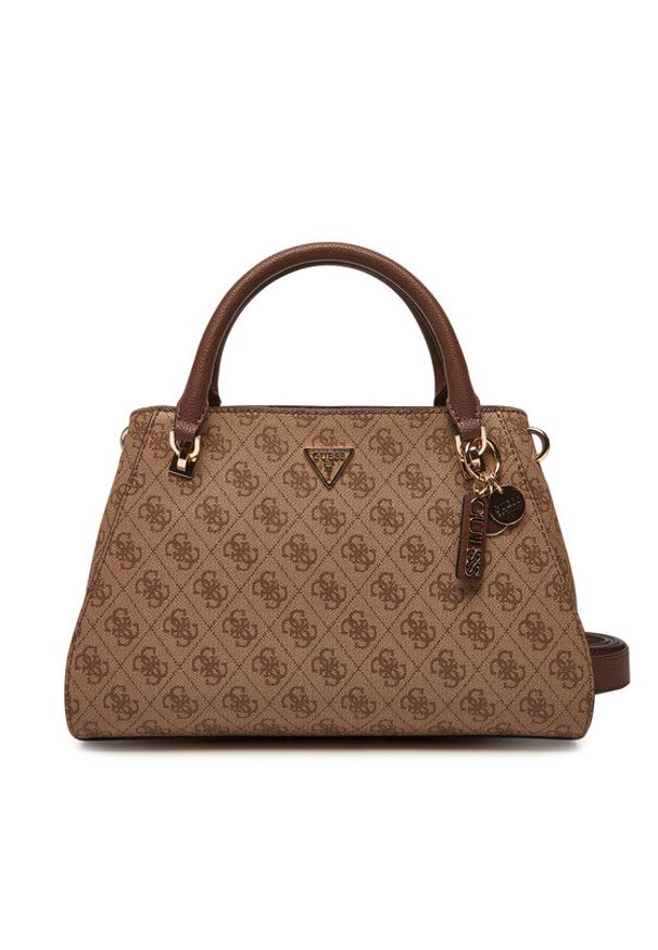 Guess Torebka Noelle II HWBG96 72070 Brązowy. Kolor: brązowy. Materiał: skórzane