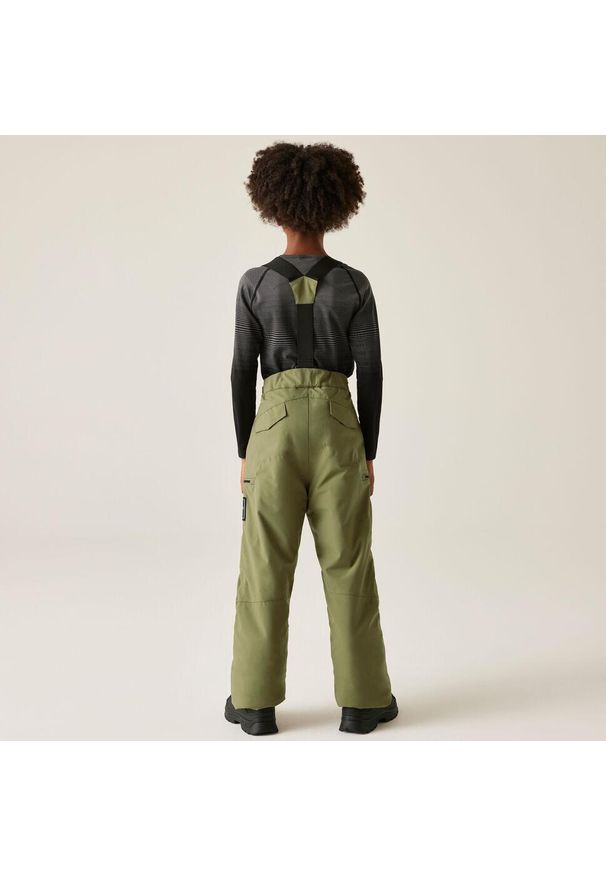 DARE 2B - Spodnie narciarskie dziecięce z membraną Pow II Dare 2b. Kolor: zielony. Materiał: tkanina, poliester, polar. Sezon: zima. Sport: narciarstwo