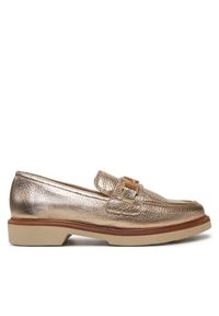 Loafersy Hispanitas. Kolor: złoty #1