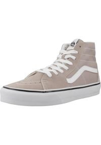 Buty Mężczyzna Vans Sk8-Hi beżowy. Okazja: na co dzień. Kolor: beżowy. Model: Vans SK8. Sport: skateboard
