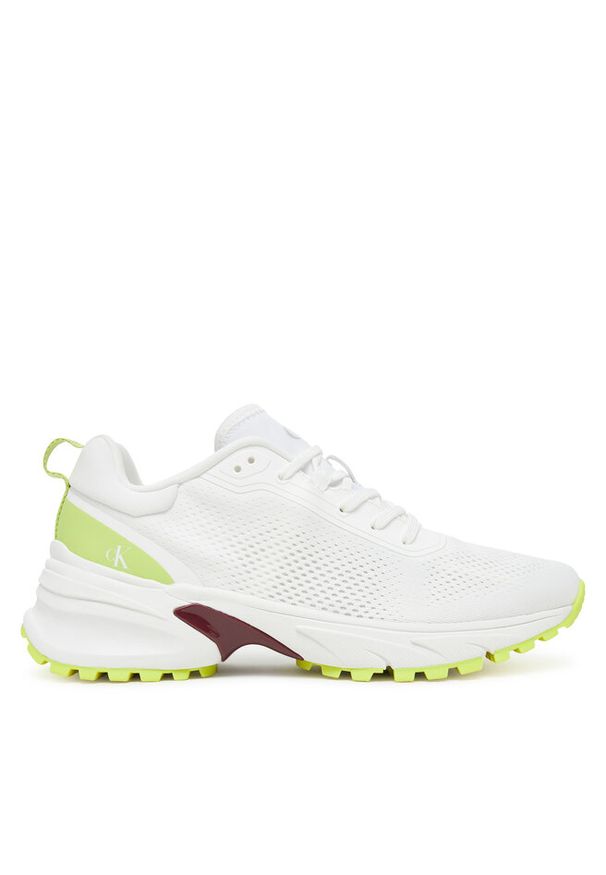 Sneakersy Calvin Klein Jeans. Kolor: biały