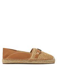 MICHAEL Michael Kors Espadryle 40S4EBFP2D Brązowy. Kolor: brązowy. Materiał: skóra