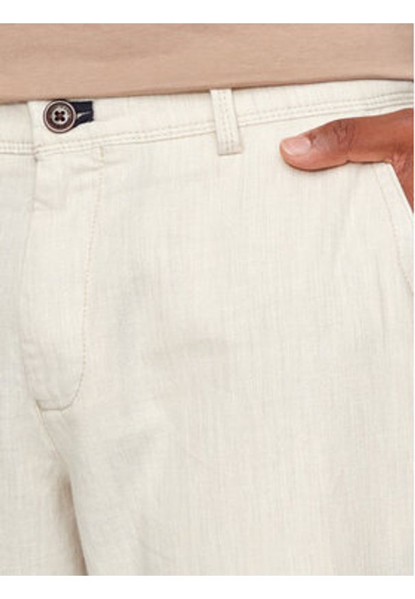 JOOP! Jeans Spodnie materiałowe Matthew 30042731 Beżowy Modern Fit. Kolor: beżowy. Materiał: bawełna