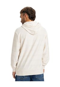 Quiksilver - Bluza z kapturem dla Mężczyzn GREAT OTWAY Szary. Typ kołnierza: kaptur. Kolor: szary. Materiał: materiał, poliester, bawełna. Długość: długie. Wzór: ze splotem