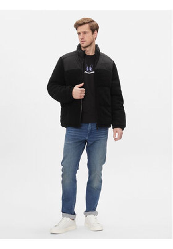 Jack & Jones - Jack&Jones Kurtka zimowa Cozy 12246685 Czarny Regular Fit. Kolor: czarny. Materiał: syntetyk. Sezon: zima