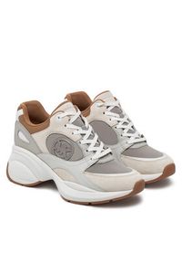Michael Kors Sneakersy Zuma Trainer 43R5ZUFS2D Beżowy. Kolor: beżowy. Materiał: skóra #6