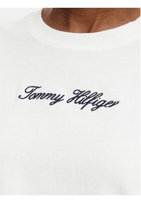 TOMMY HILFIGER - Tommy Hilfiger T-Shirt Classic WW0WW50948 Biały Relaxed Fit. Kolor: biały. Materiał: bawełna #4