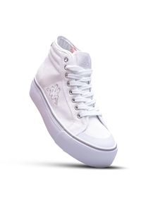 Buty damskie do chodzenia Kappa Boron MId Pf. Kolor: biały. Sport: turystyka piesza