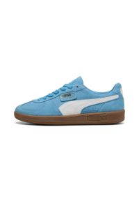 Sneakersy Puma Palermo. Kolor: biały, niebieski, wielokolorowy. Materiał: materiał, syntetyk, tkanina, guma, skóra #1