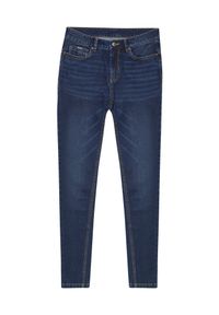 MOODO - Jeansy z wytarciami. Materiał: jeans. Długość: długie. Wzór: gładki #4