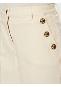 Luisa Spagnoli Jeansy Aceto 541773 Écru Wide Leg #4