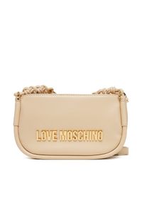 Love Moschino - LOVE MOSCHINO Torebka JC4235PP0MKL0104 Écru. Materiał: skórzane
