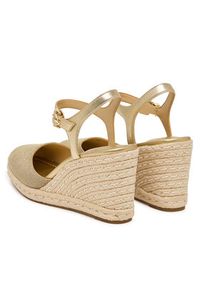 MICHAEL Michael Kors Espadryle Kenzie Wedge 40S6KZMS3D Beżowy. Kolor: beżowy. Materiał: materiał #4
