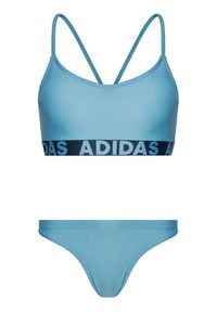 Adidas - adidas Bikini Beach GM2468 Niebieski. Kolor: niebieski. Materiał: syntetyk #5