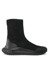 Calvin Klein Jeans Sneakersy Eva Runner Sock Knit YM0YM00782 Czarny. Kolor: czarny. Materiał: materiał