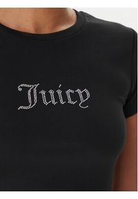 Juicy Couture T-Shirt Esme JCWCT225323 Czarny Slim Fit. Kolor: czarny #5