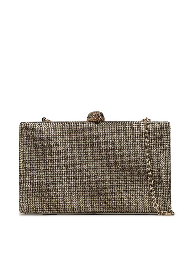 Kurt Geiger Torebka Crystal Kensington Clutch 9102940609 Beżowy. Kolor: beżowy