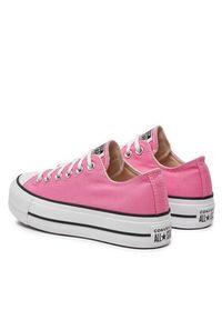 Converse Trampki Chuck Taylor All Star Lift Platform Ox A06508C Różowy. Kolor: różowy. Materiał: materiał. Obcas: na platformie #3