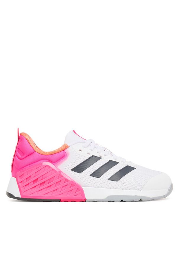 Adidas - adidas Buty na siłownię Dropset 3 strength training JR1674 Szary. Kolor: szary. Materiał: materiał. Sport: fitness